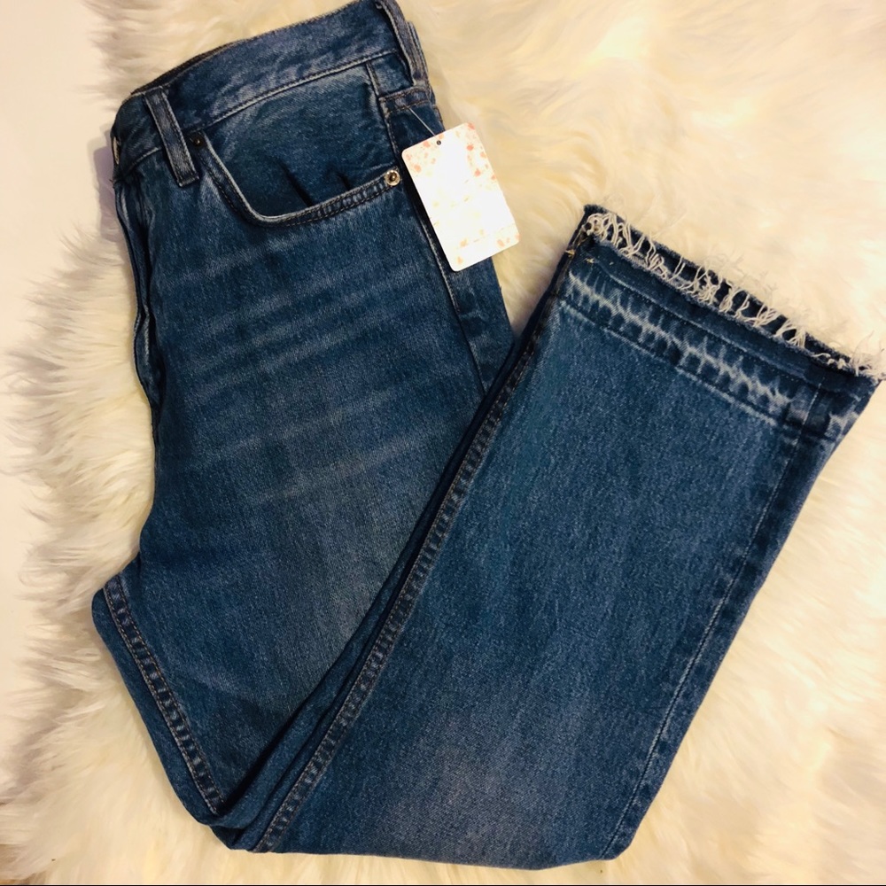 NWT Free People Raw Hem, Waist 30, skinny jeans